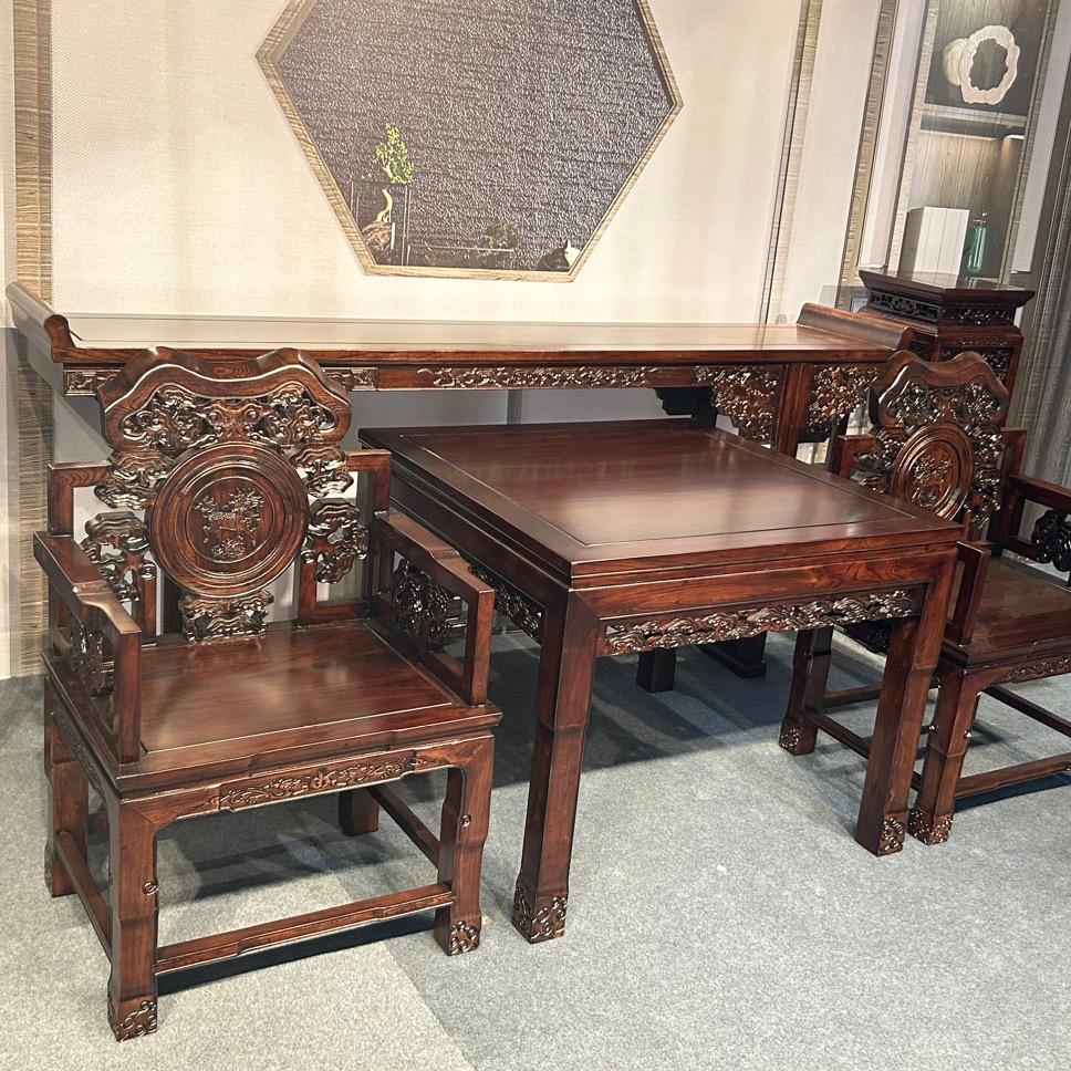 檀清轩家具茶台工厂