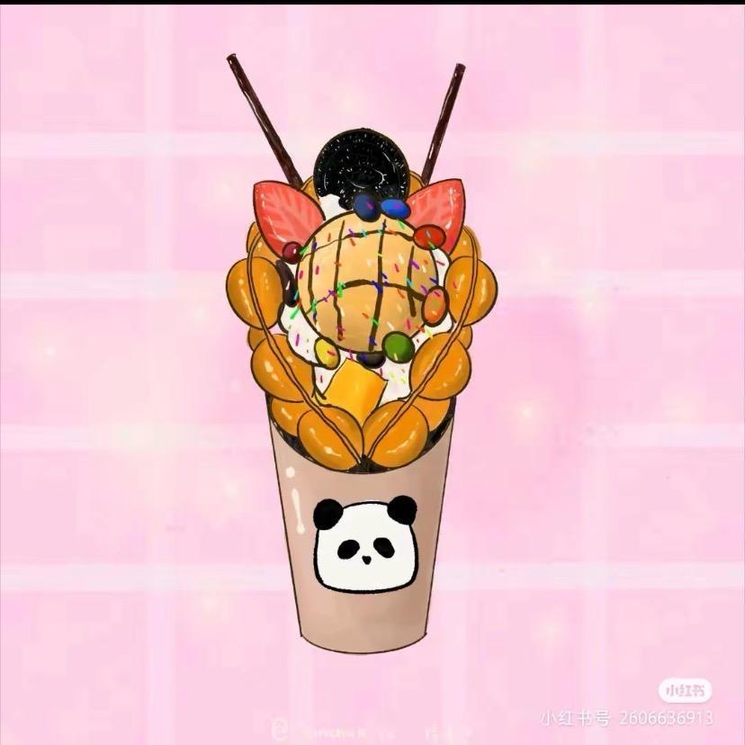 港式鸡蛋仔，奶油华夫饼，梅花小蛋糕