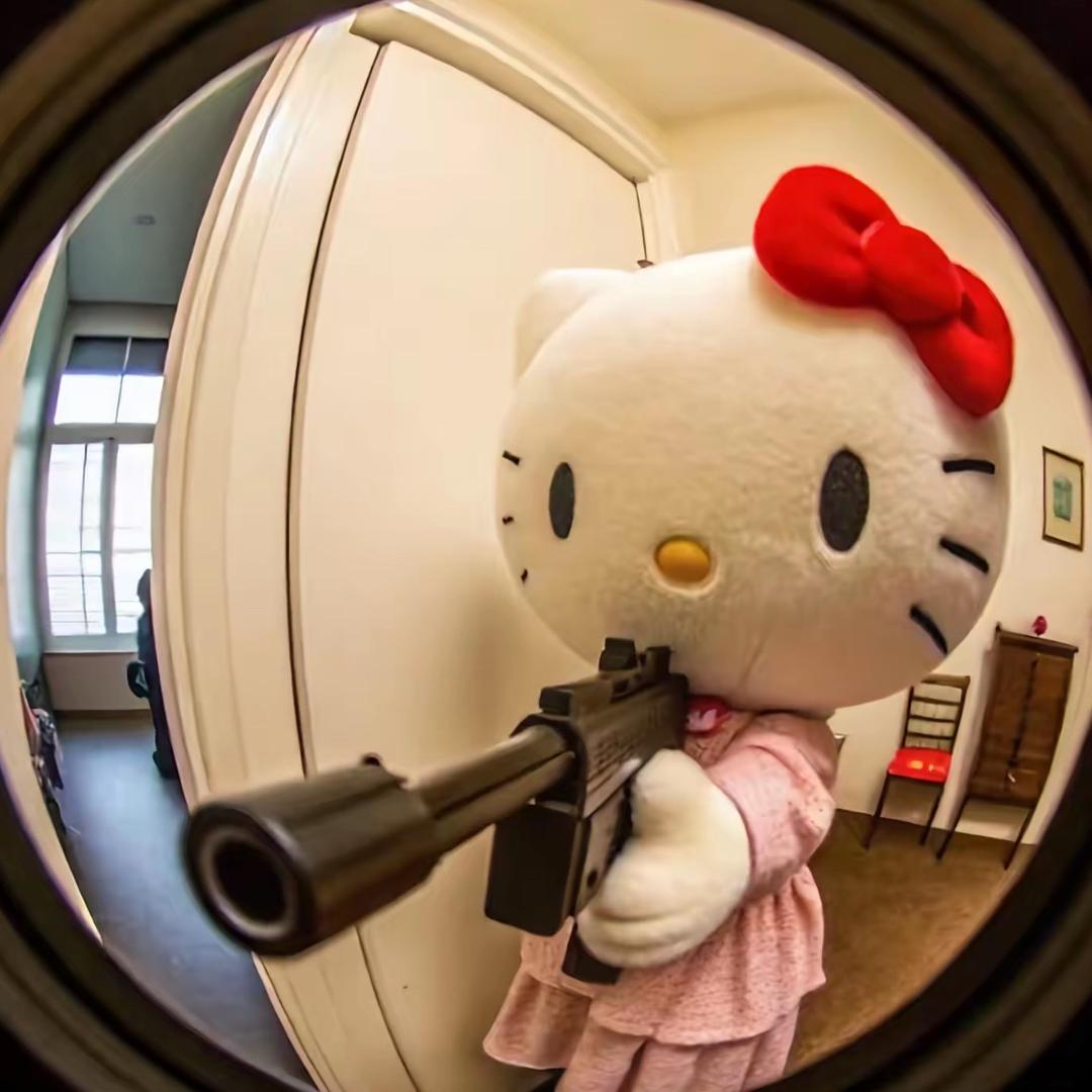 暴躁kitty大战奥特曼只为夺回假牙