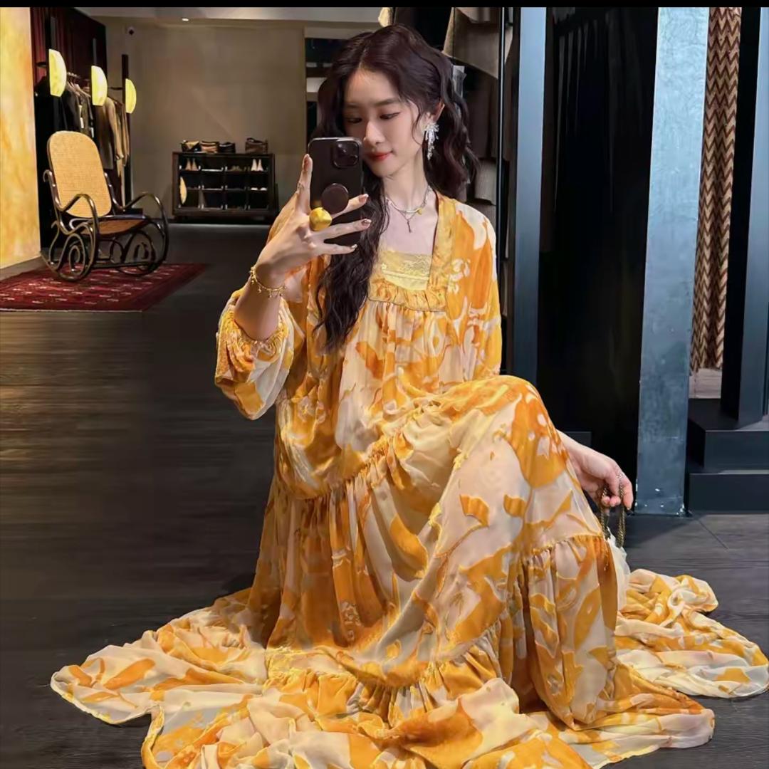 三吉黑花国风美穿搭分享