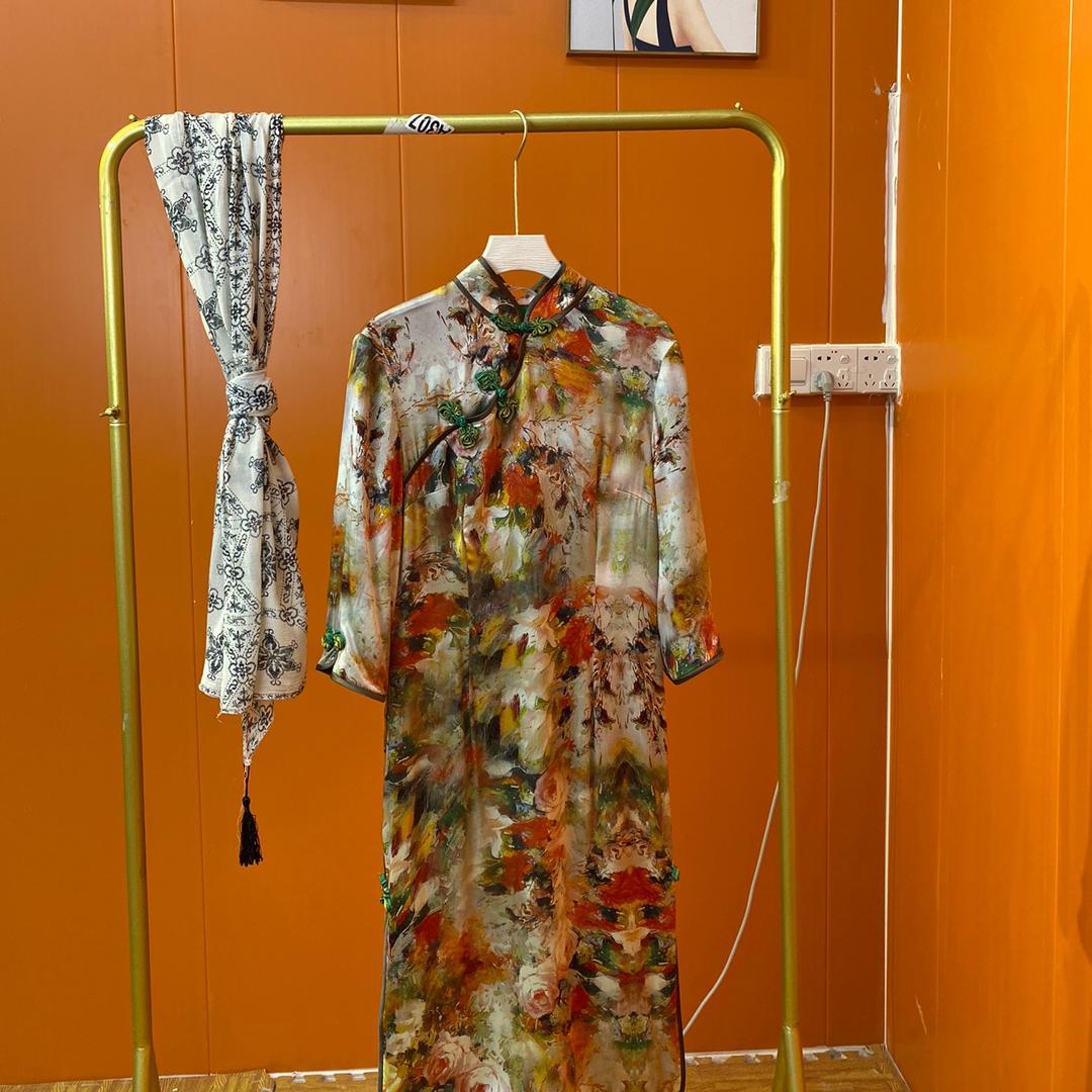 唐唐古着vintage桑蚕丝