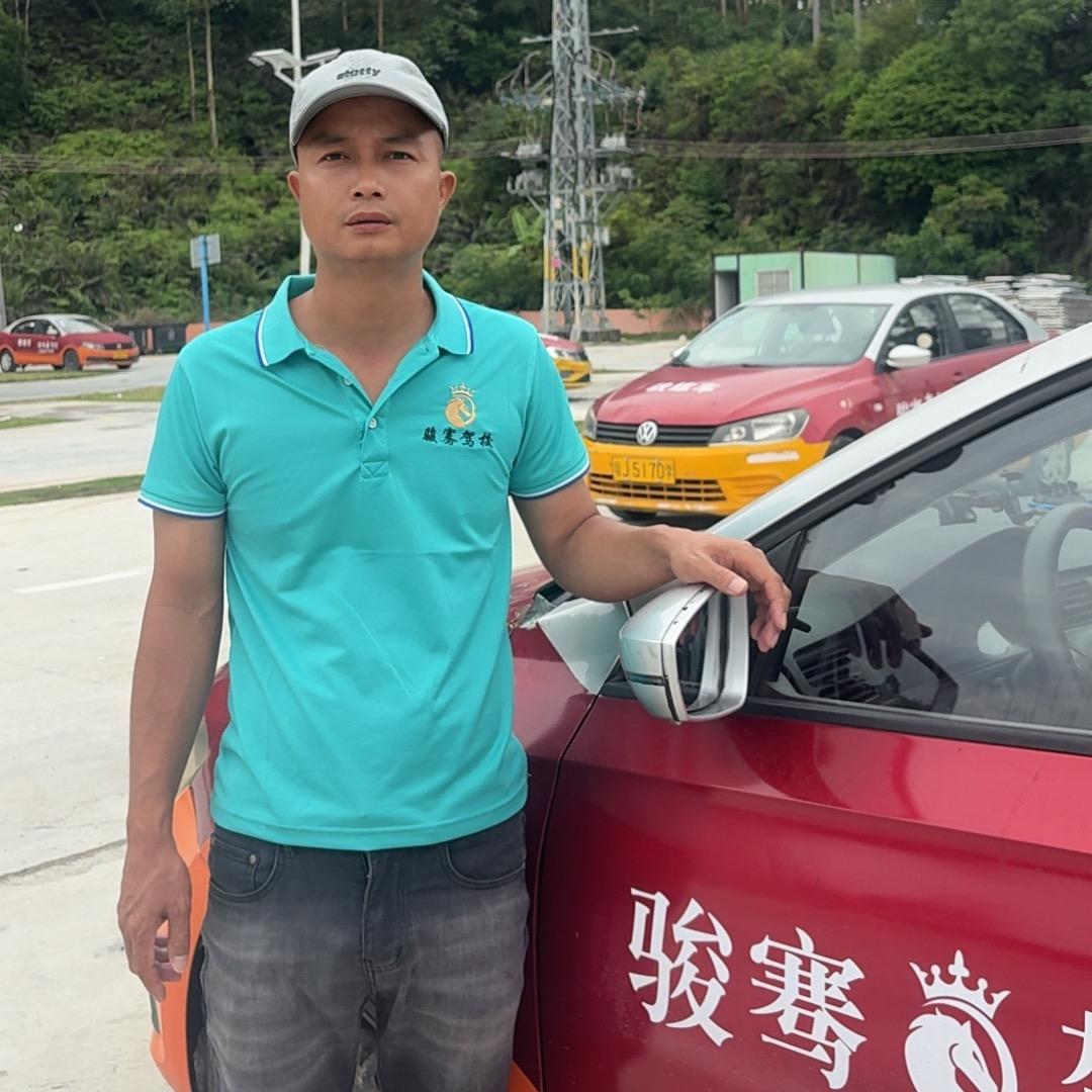 杨教练教车科二日常