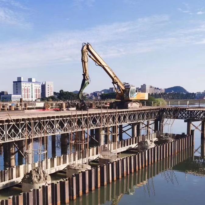 专业打拔钢板桩，光伏水泥桩，H型钢