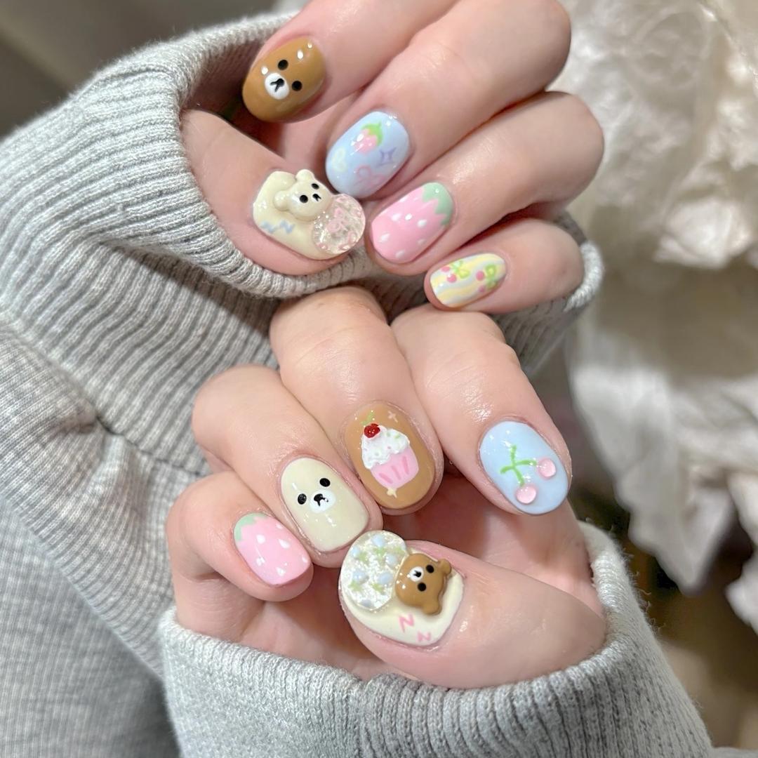 红果果手工穿戴甲