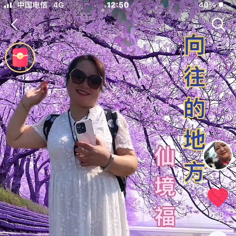 阳光炫彩【Happy old lady】