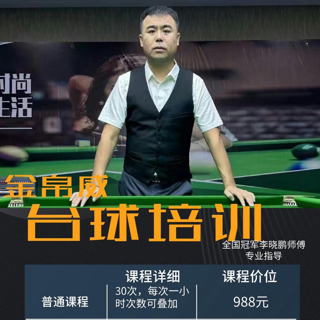 南京金帛威体台球培训基地招生中