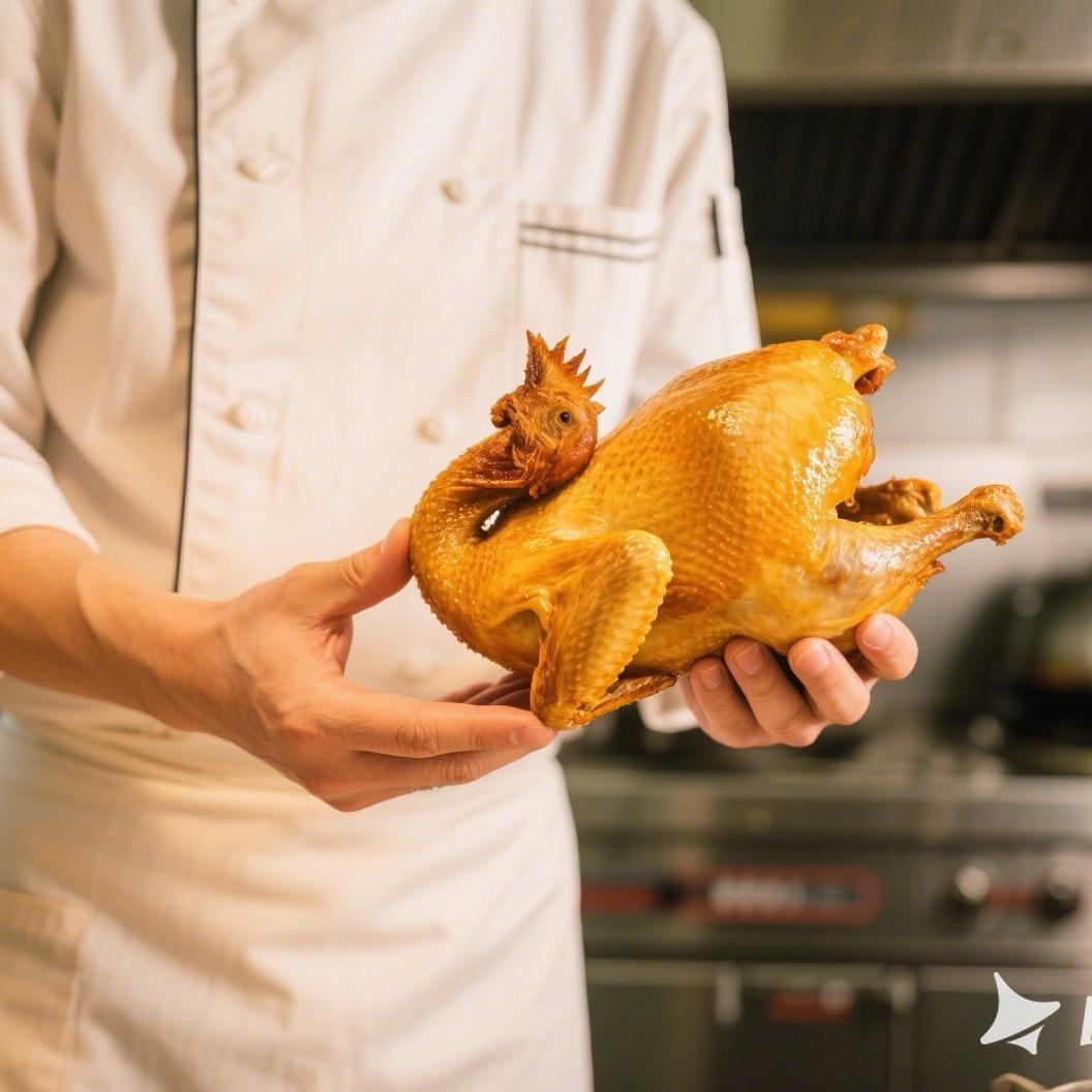 鲁大厨脆皮手撕鸡