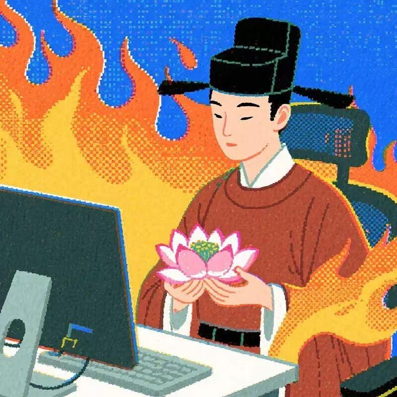 海棠蚀花