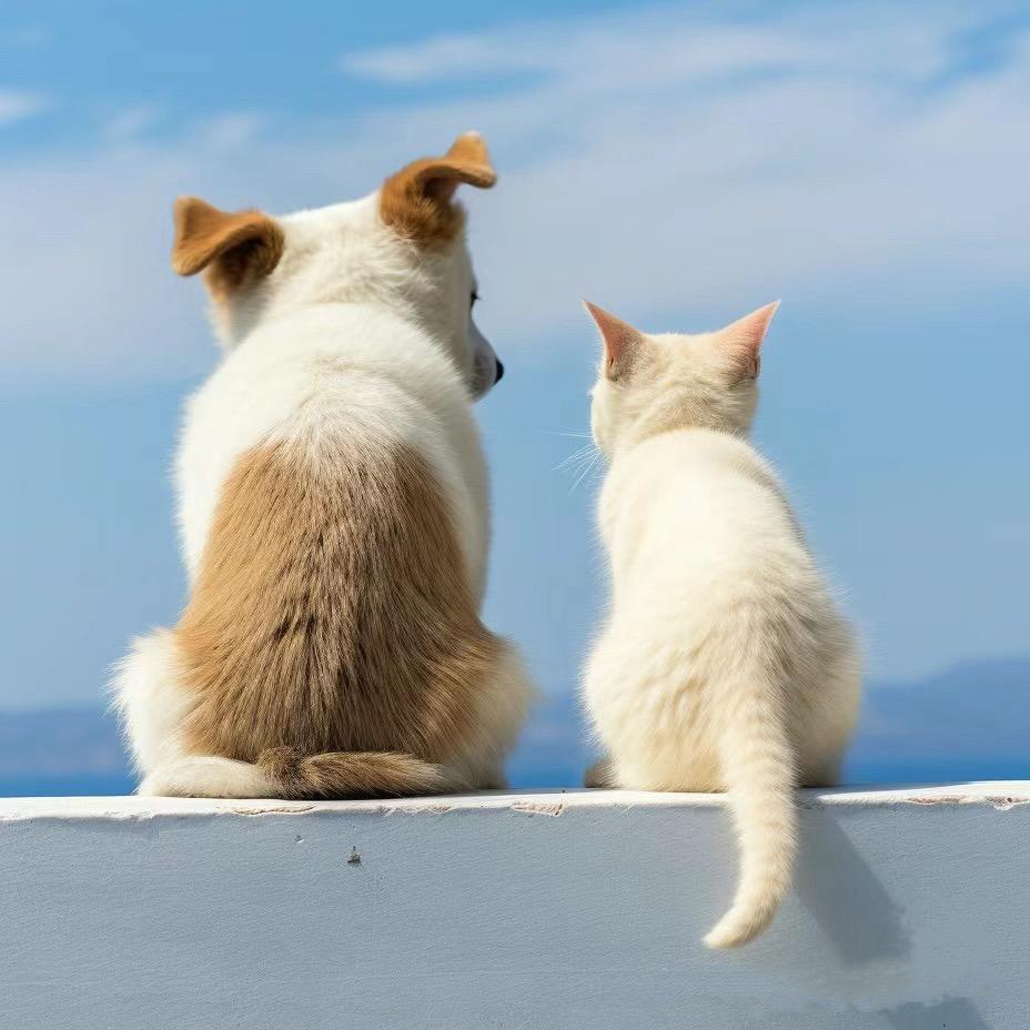 大白和花生🐶