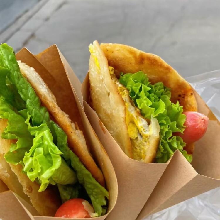 🥬烤炉鸡蛋灌饼