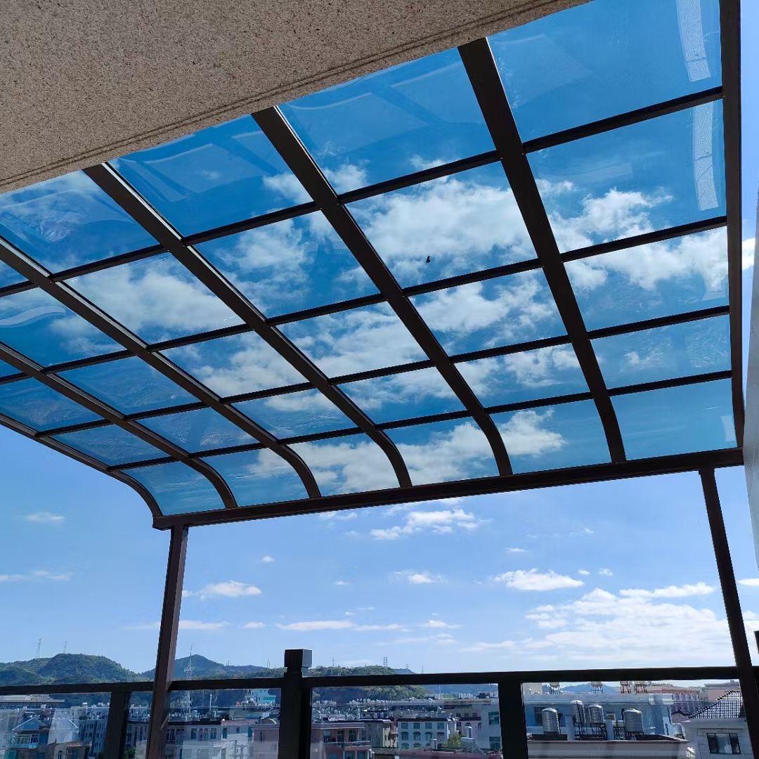 云盛户外铝合金雨棚