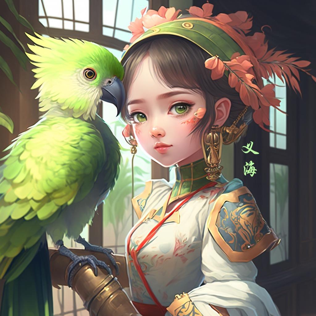 义海鹦鹉