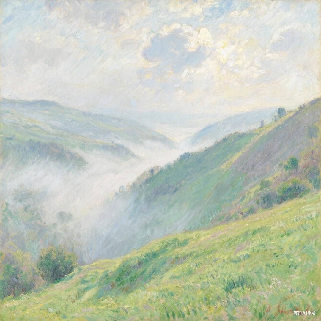 雾散见青山