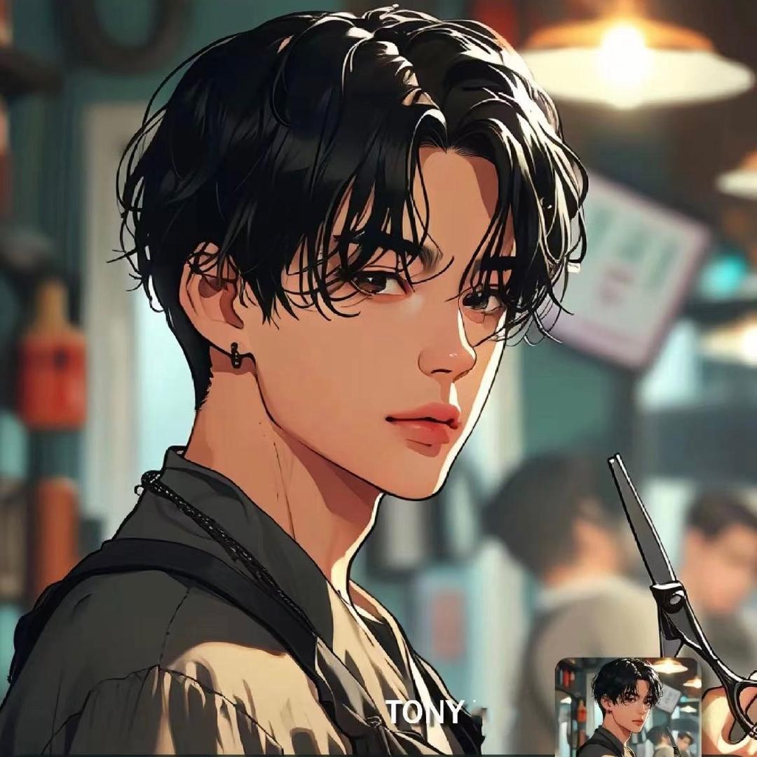 麻城发型师MG