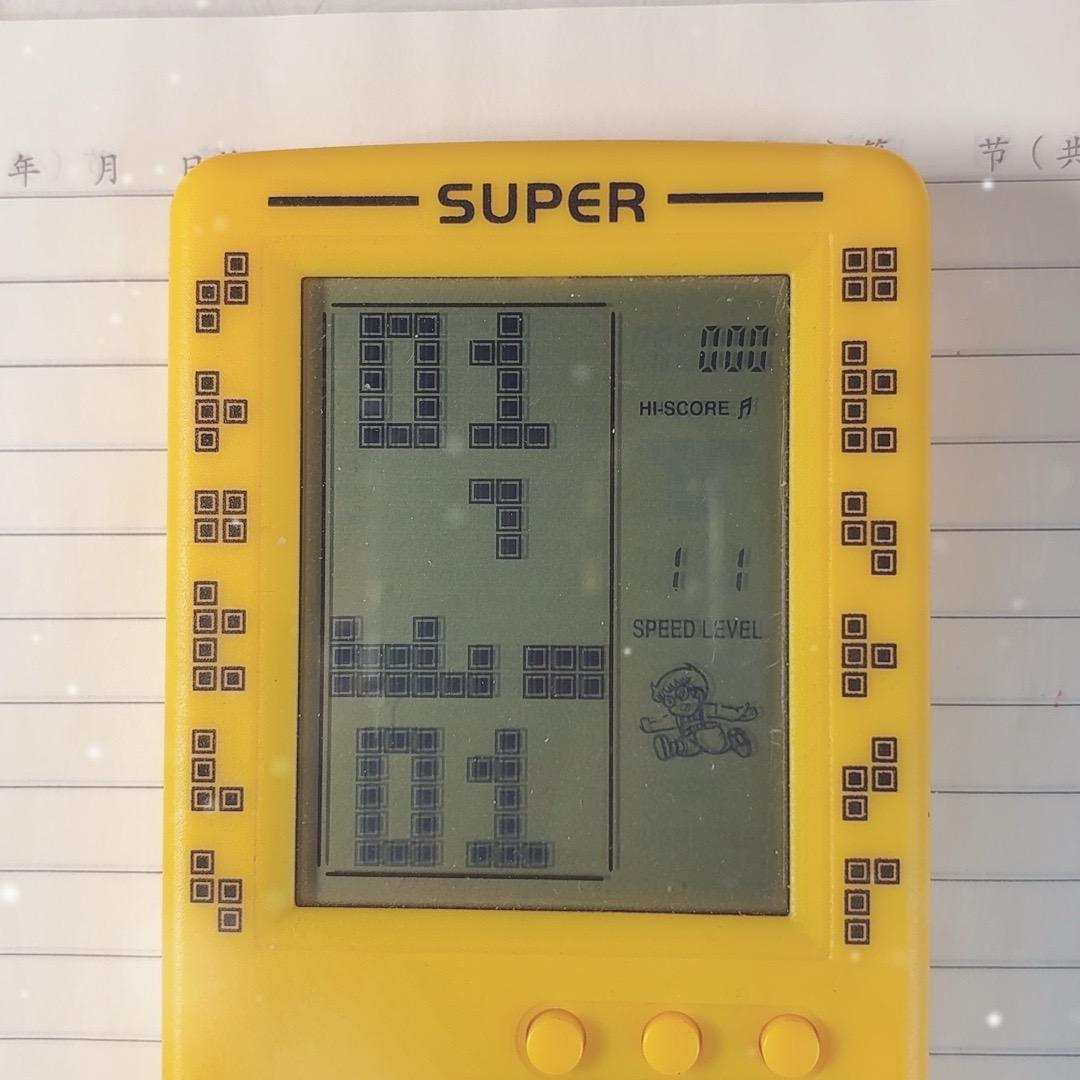 大鹅的俄罗斯方块游戏机