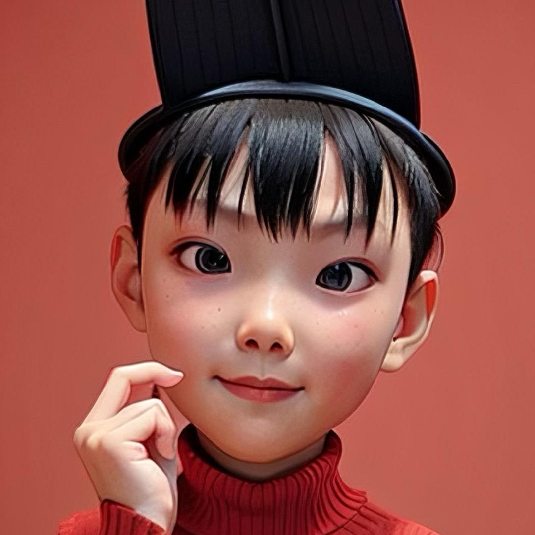 我和我儿子一起起摩托车