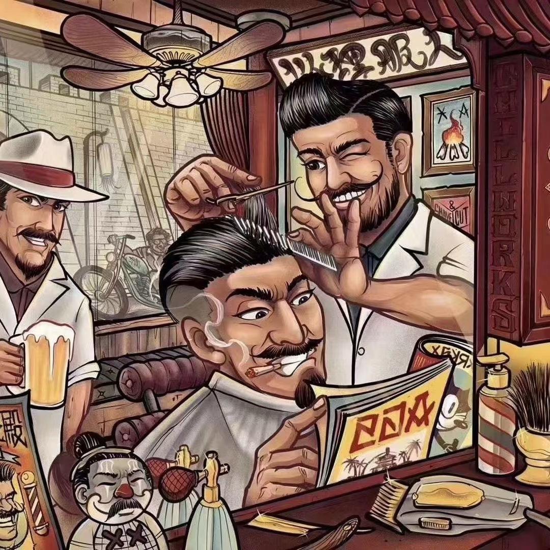 美发  设计  西❤️米