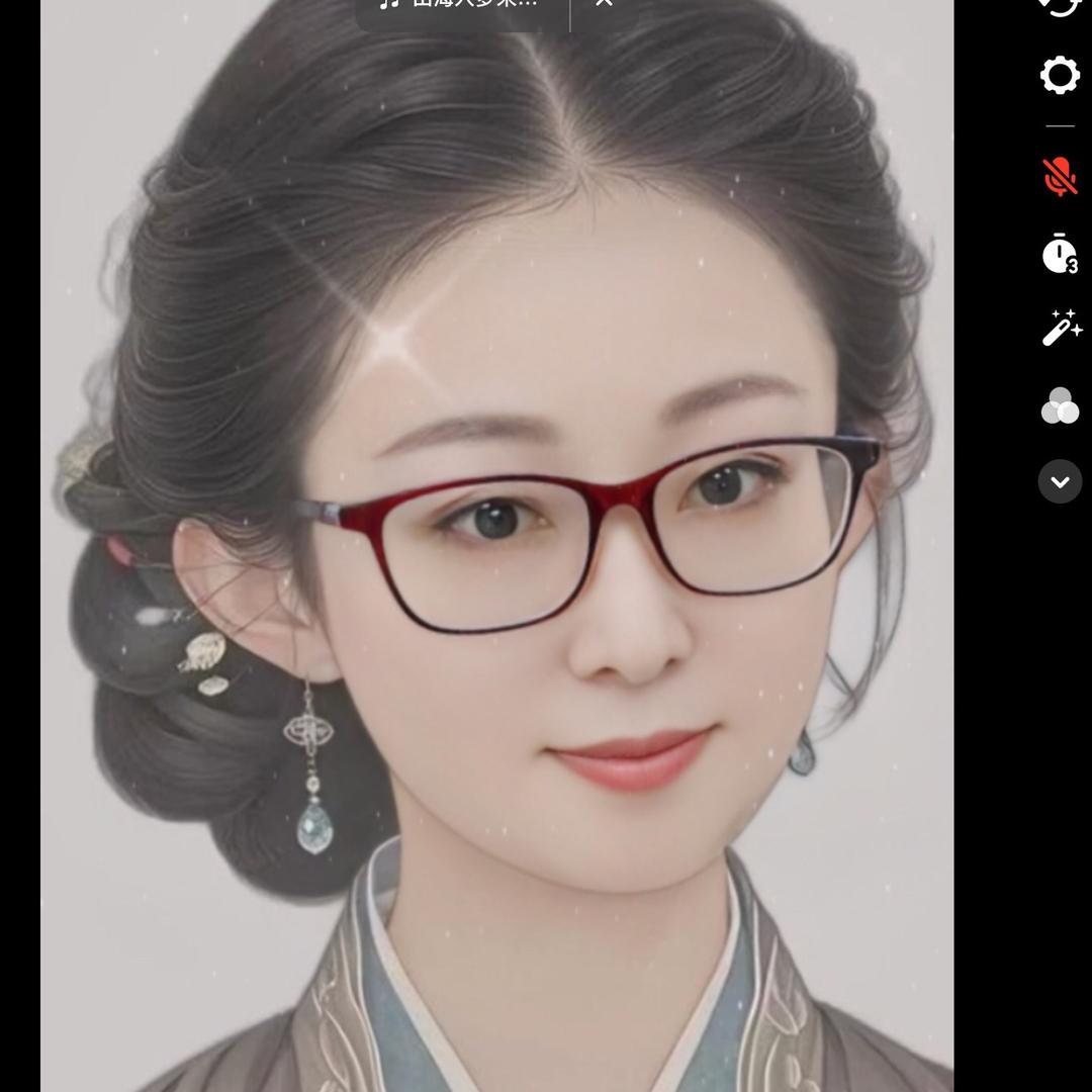 爱唱歌的老太太