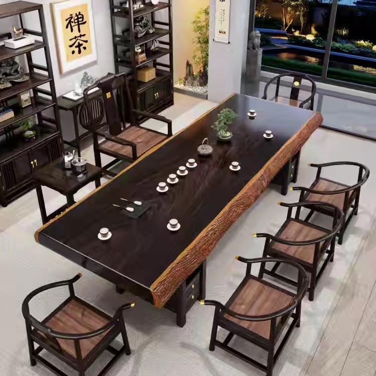 老伙计严选大板茶桌