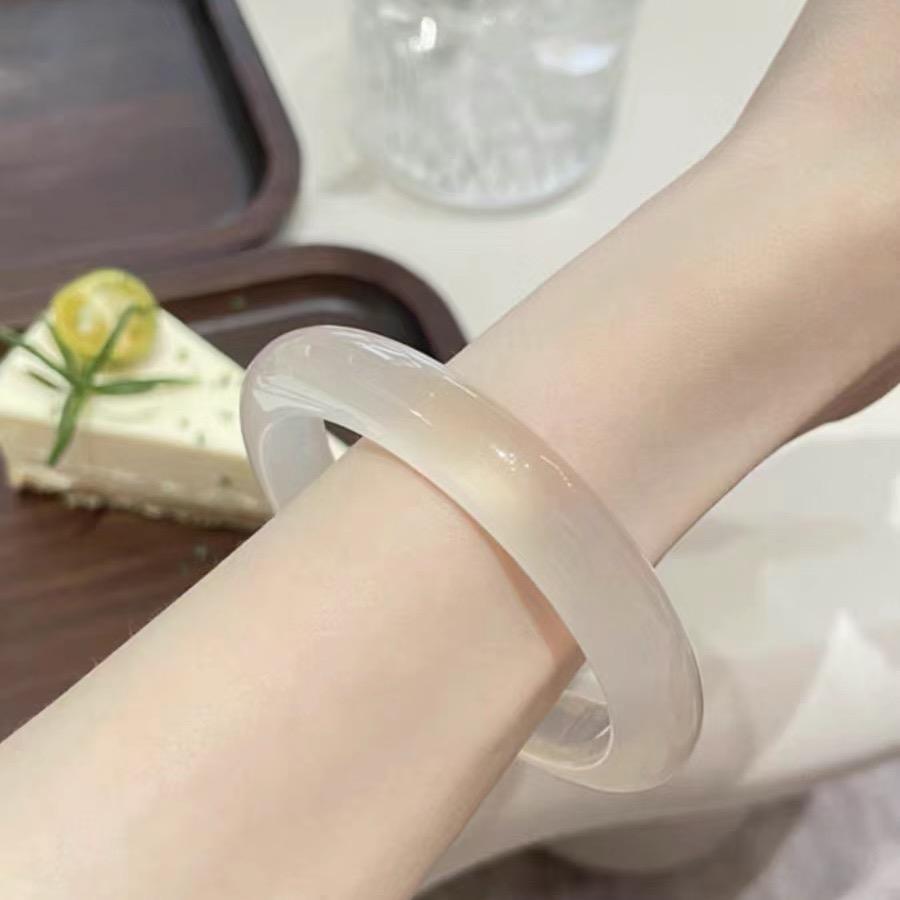 天然A货冰翠手镯