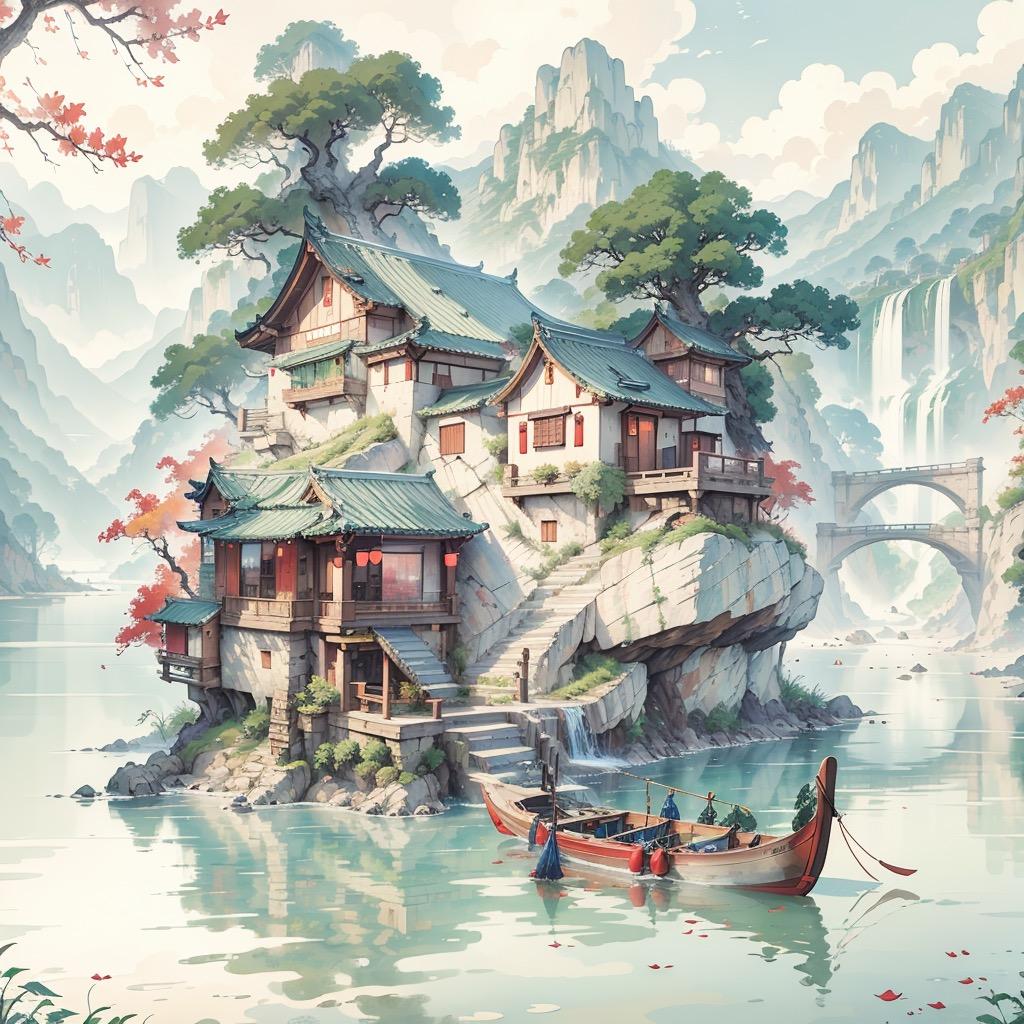 天青烟雨