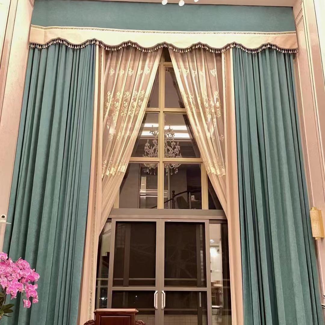 逸居广州窗帘墙布工厂店