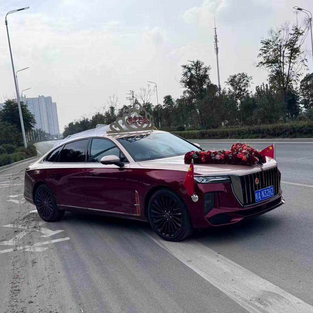 鎏金婚途·高端婚庆车队
