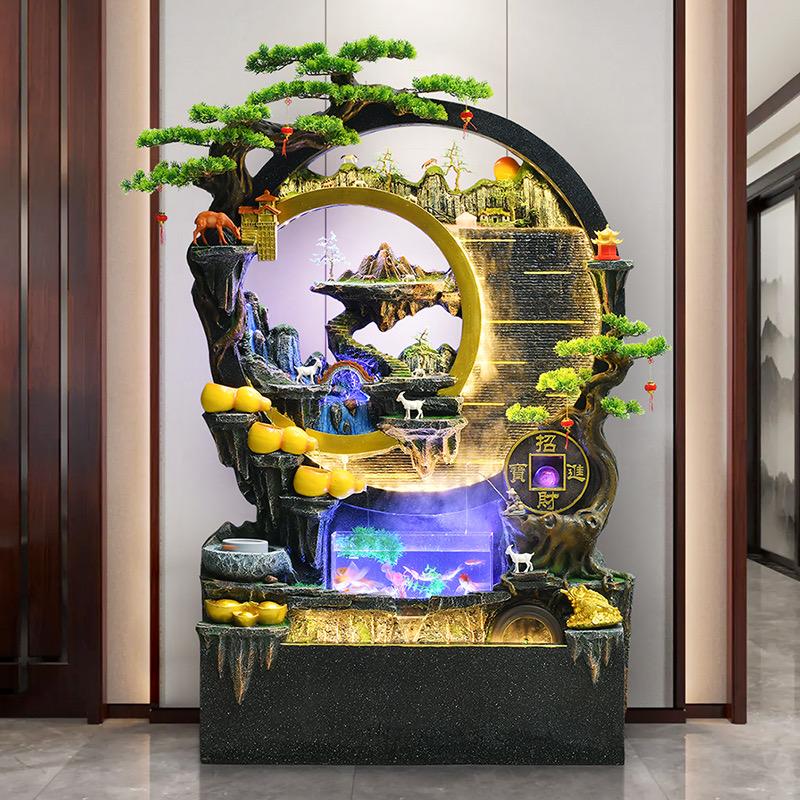 东源流水摆件