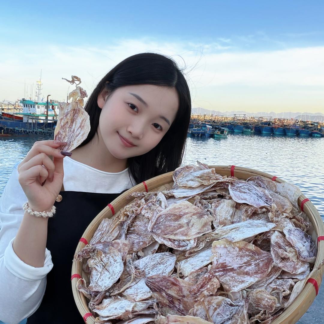 咸鱼妹鱿鱼干货