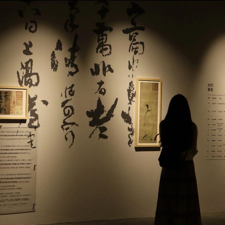 _北京第一内向勇闯书法圈🐺