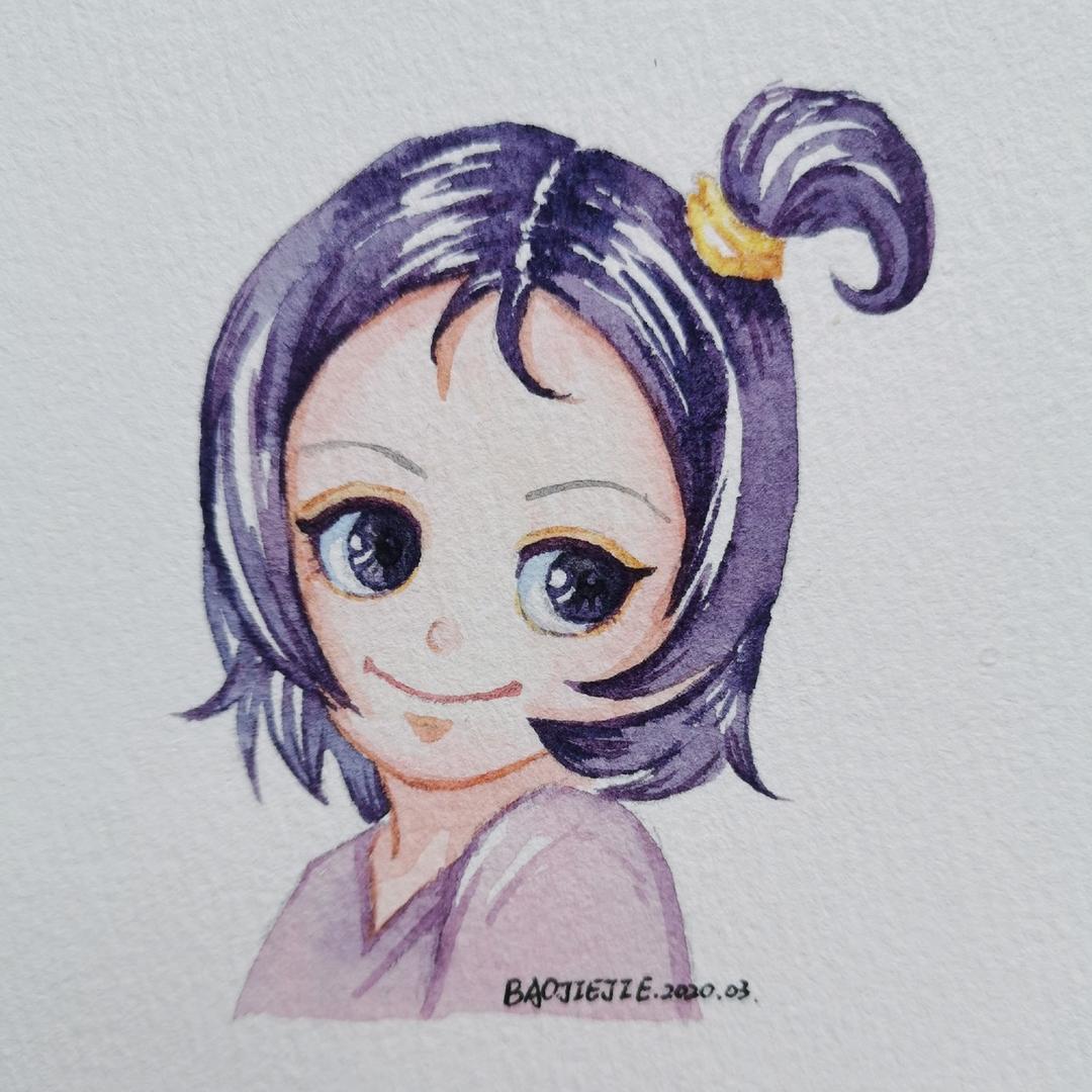 宝姐姐在画画