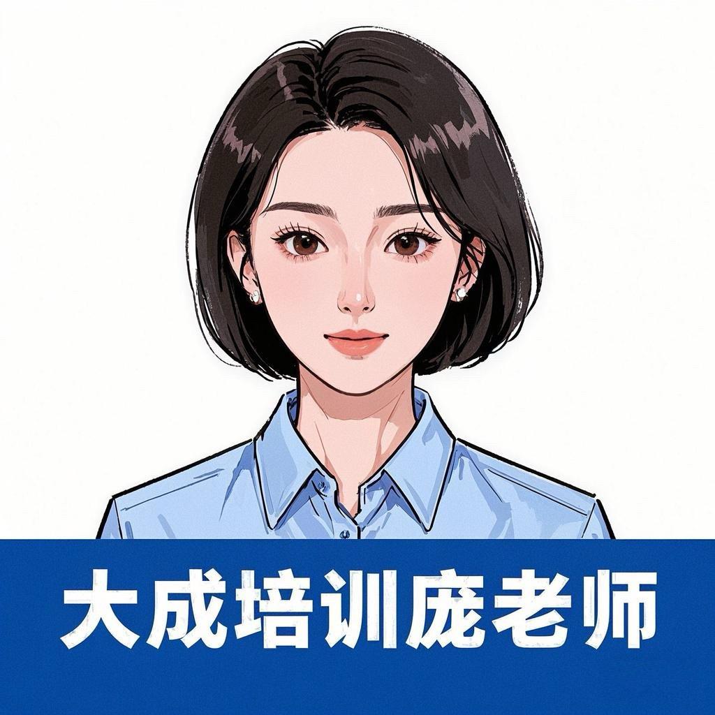 在新邗中的大成升学庞老师