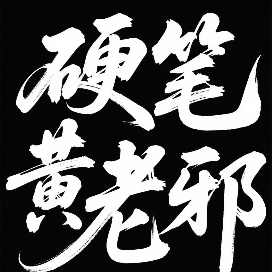 硬笔行书黄老邪