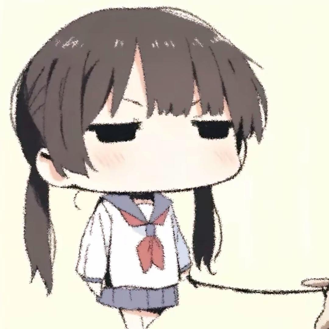 爱吃食物的小女孩