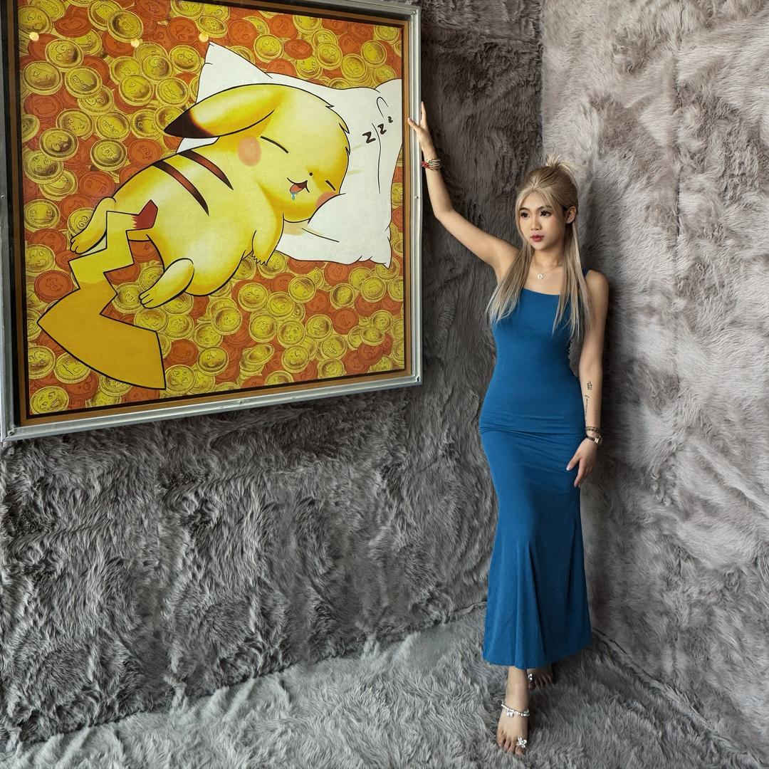 喜凤爱穿健美裤