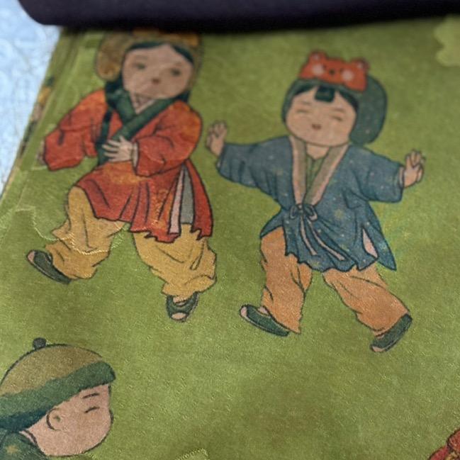 洪艺丝绸香云纱