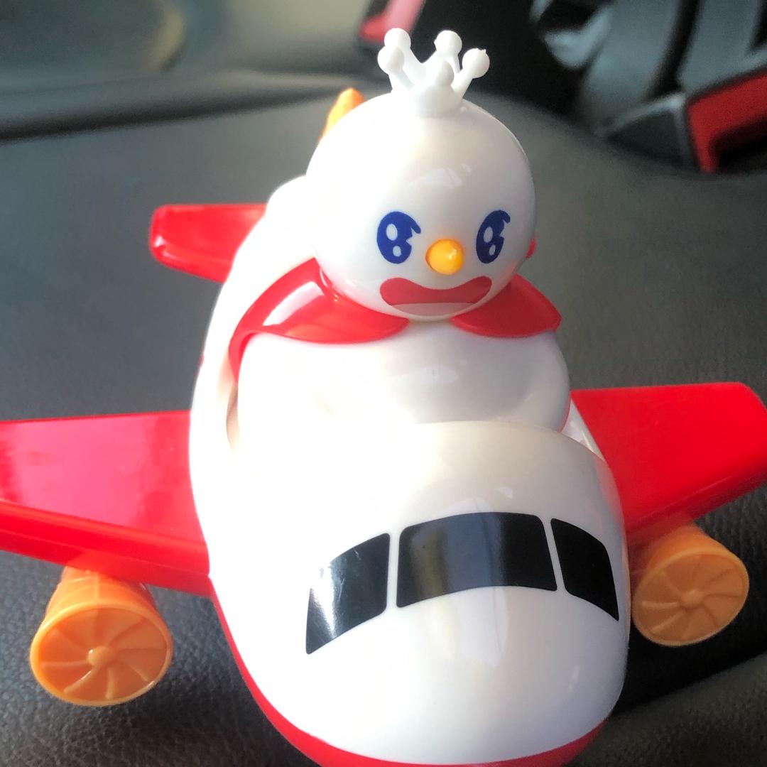 雪王主题彩绘飞机