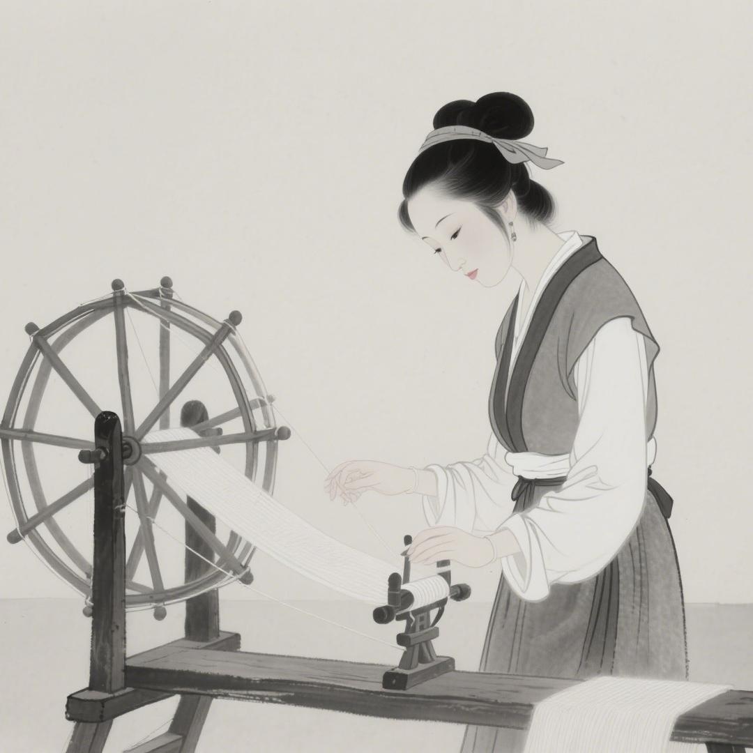 杭州黄道婆纺织