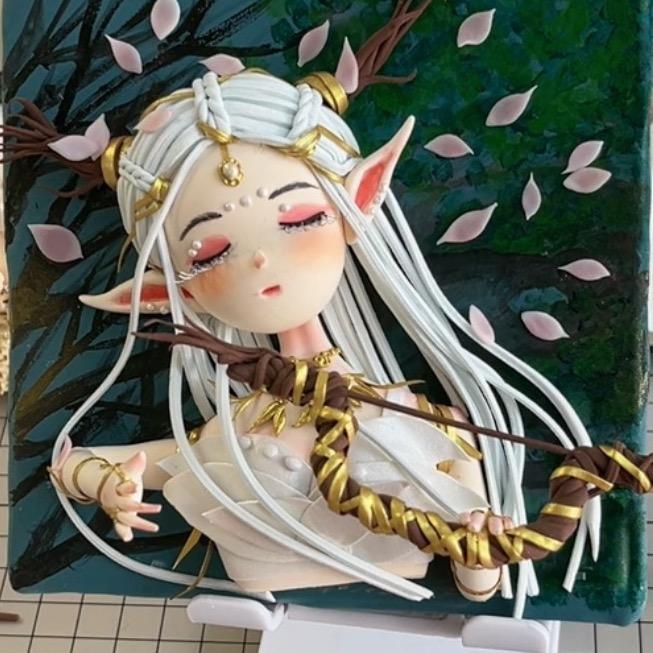 李小美粘土娃娃