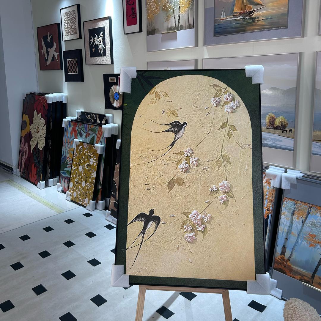 爱尚中古风砂岩画