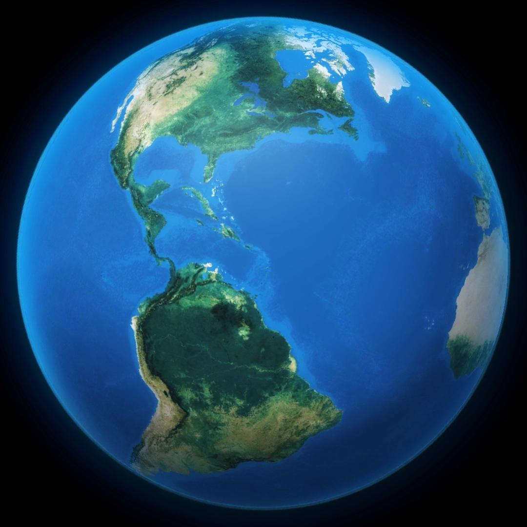 World地图