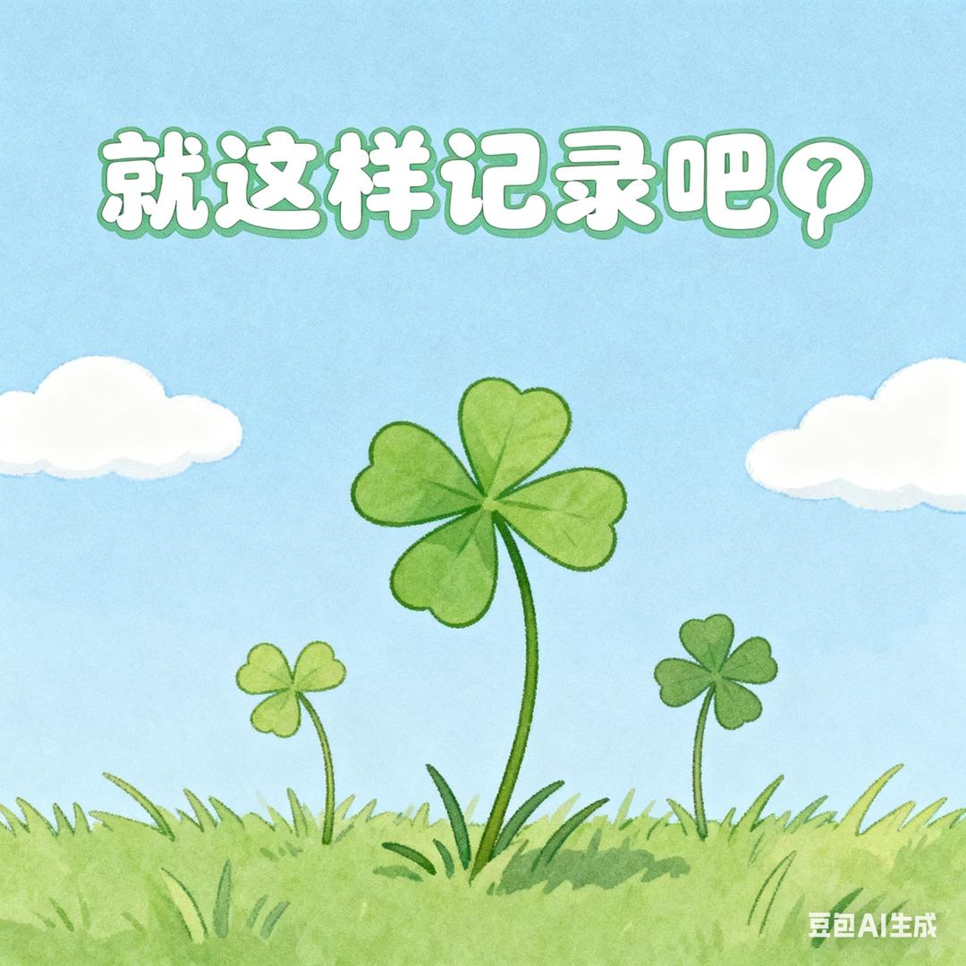 就这样记录吧🍀