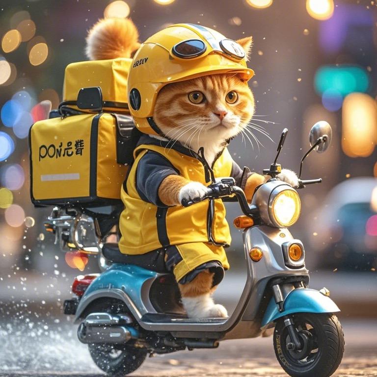 送货小猫丫