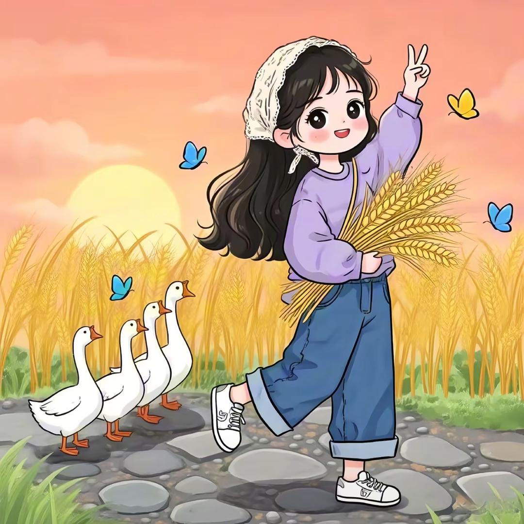 农村的女孩（丽丽）