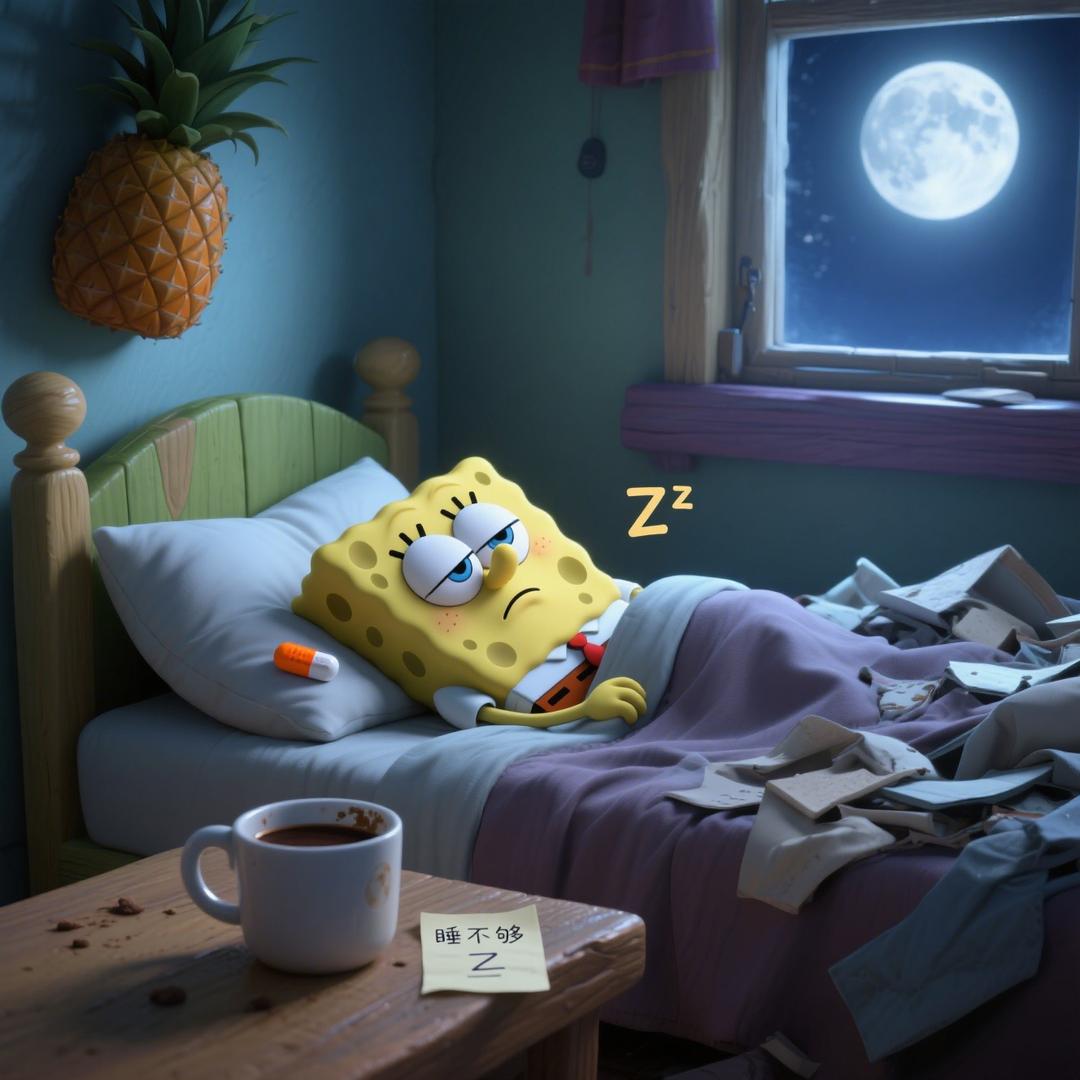 睡不够💤
