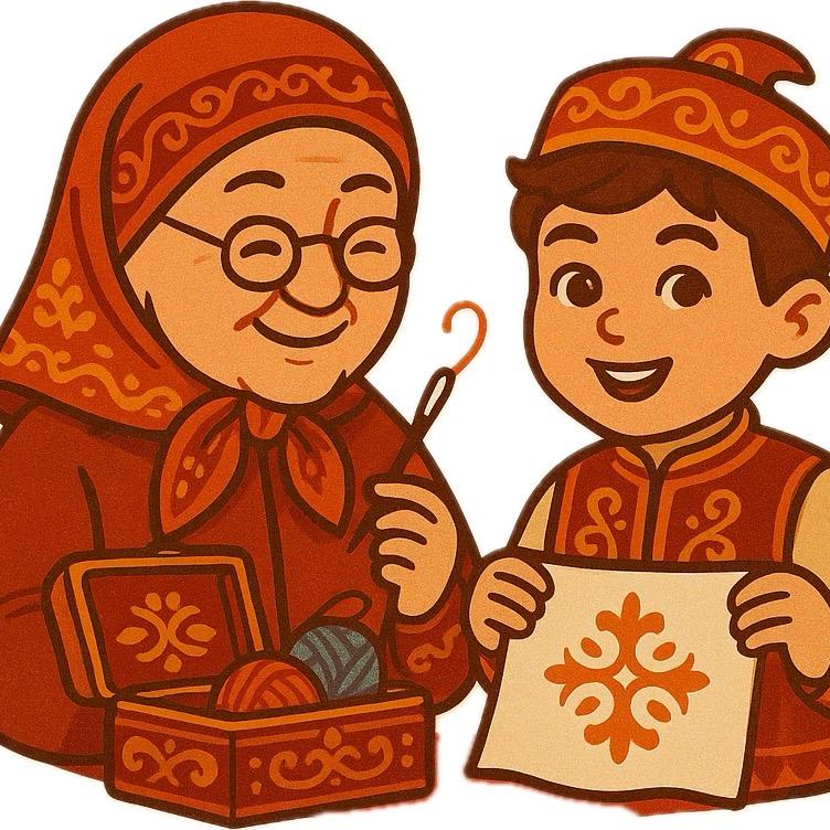 阿帕的针线盒 哈萨克童装