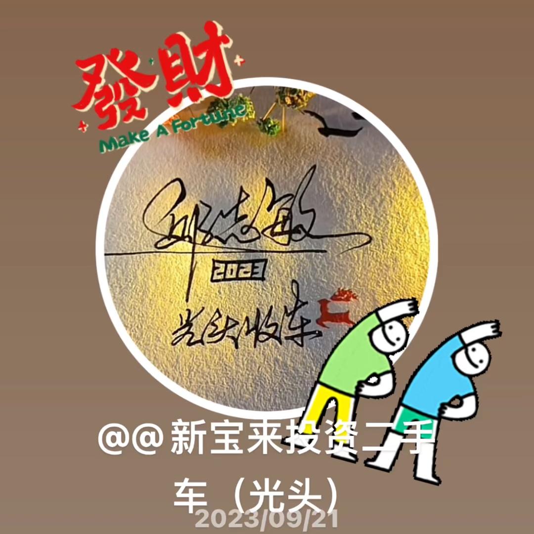 @新宝来投资二手车（光头）