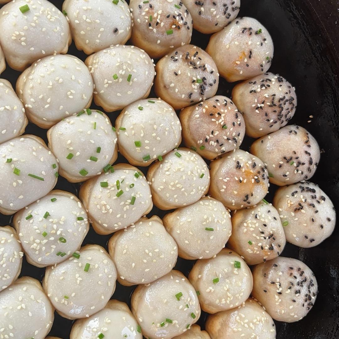 潢川小杨爆汁生煎😍（可教学）