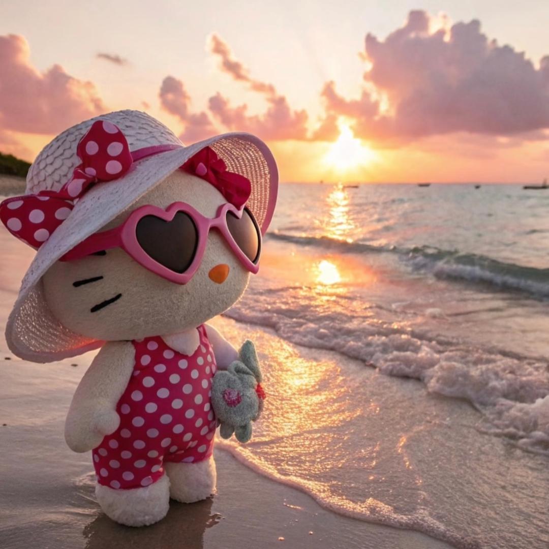 假装cute