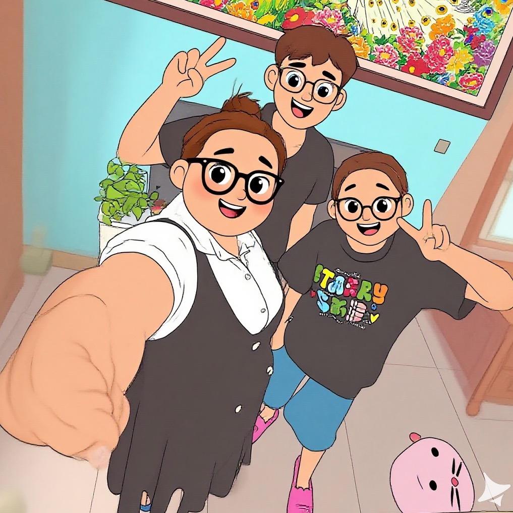 田埂上的快乐显眼包